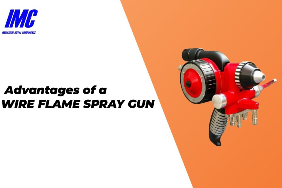 wire flame spray gun
